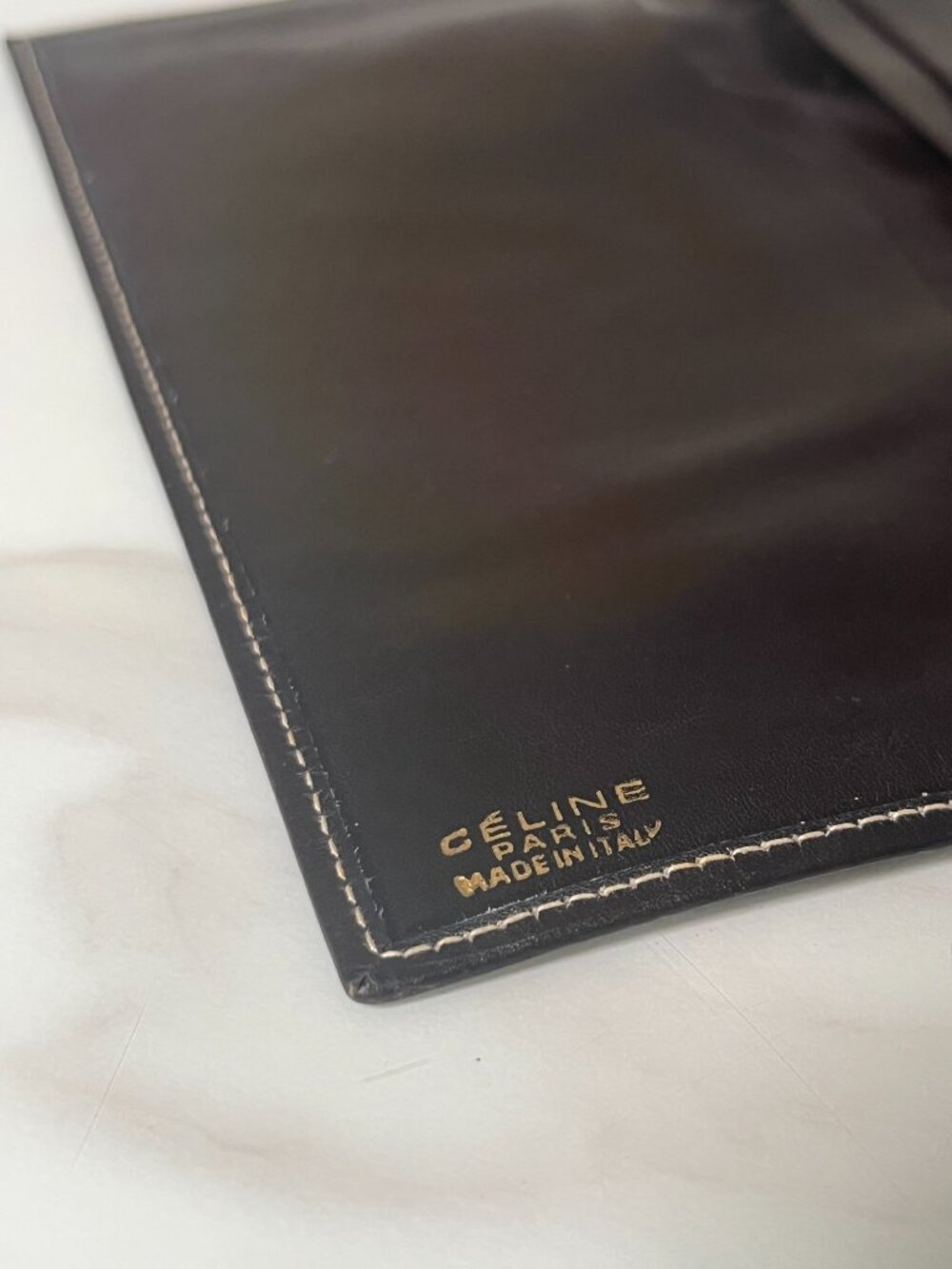 Celine Y2K Macadam Canvas Long Wallet Horse Carriage Logo + COA - Picture 11 of 12
